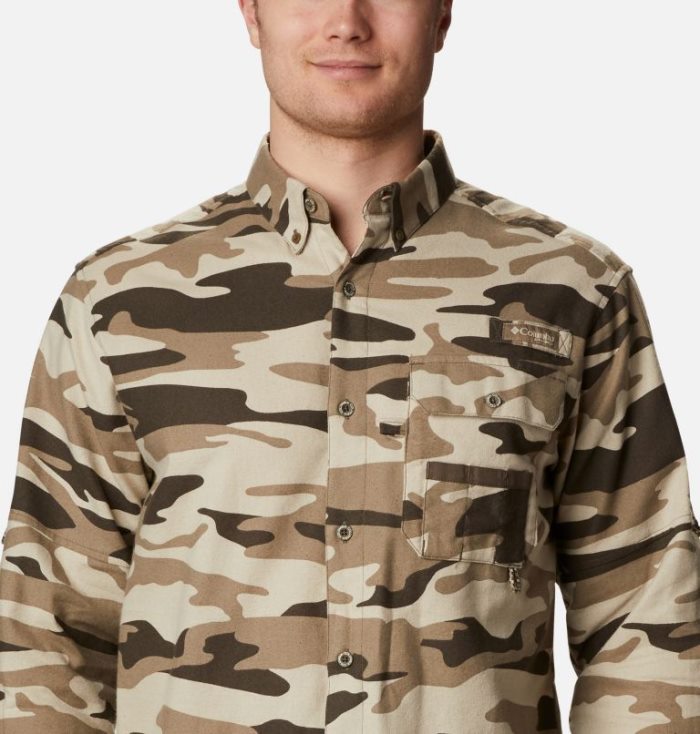 Camisas Columbia PHG Sharptail™ Flannel Masculino Camufladas Portugal | 110540-2GS3