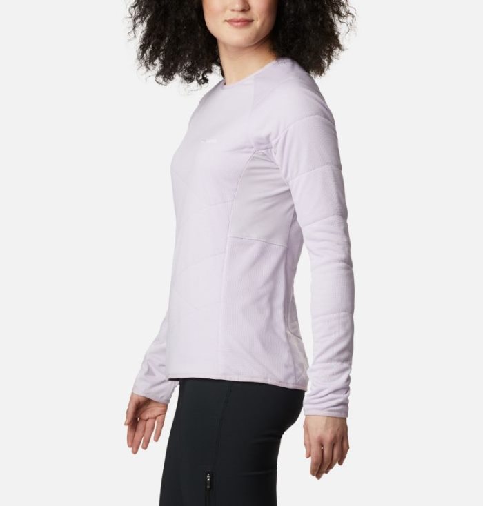 Camisas Columbia Parkdale Point™ Insulated Crew Shirt Feminino Luz Roxo Portugal | 103761-XXRG