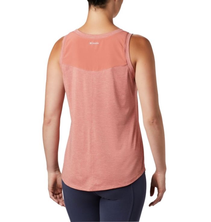 Camisas Columbia Place To Place™ Tank Feminino Coral Escuro Portugal | 143068-Y16Y