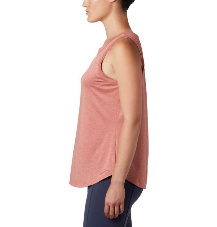 Camisas Columbia Place To Place™ Tank Feminino Coral Escuro Portugal | 143068-Y16Y