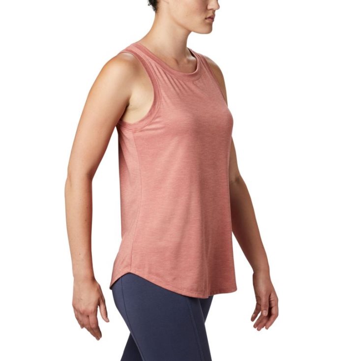 Camisas Columbia Place To Place™ Tank Feminino Coral Escuro Portugal | 143068-Y16Y