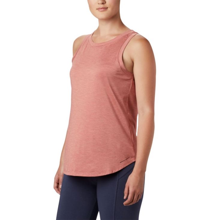 Camisas Columbia Place To Place™ Tank Feminino Coral Escuro Portugal | 143068-Y16Y