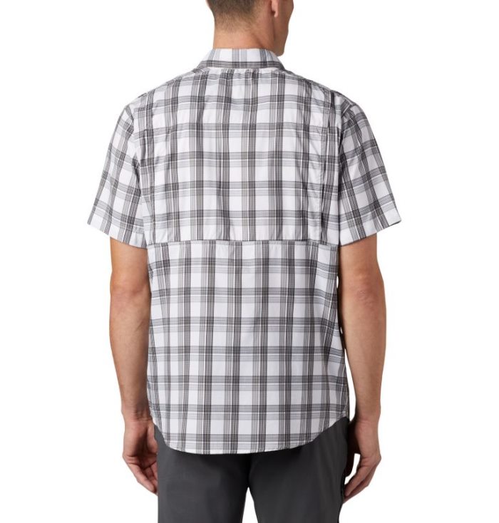 Camisas Columbia Silver Ridge Lite Plaid™ Curta Sleeve Masculino Cinzentas Portugal | 175851-H0I6