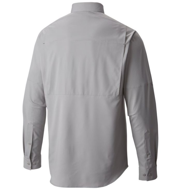 Camisas Columbia Silver Ridge Lite™ Long Sleeve Shirt Masculino Cinzentas Portugal | 106903-LZ5F