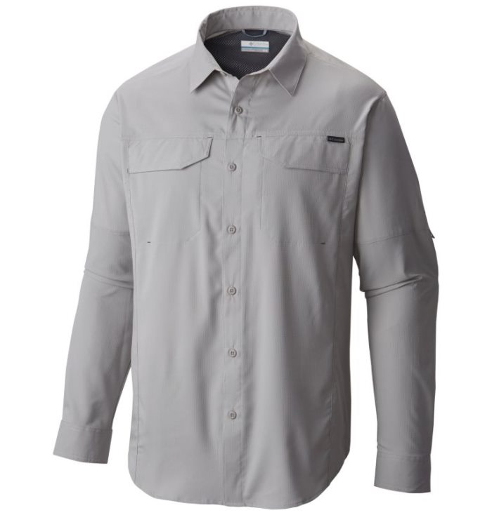 Camisas Columbia Silver Ridge Lite™ Long Sleeve Shirt Masculino Cinzentas Portugal | 106903-LZ5F