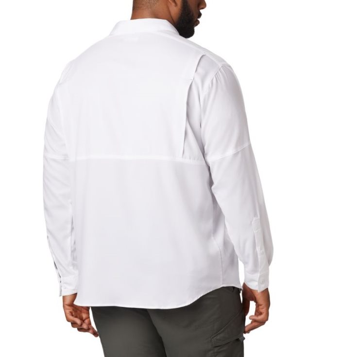 Camisas Columbia Silver Ridge Lite™ Long Sleeve Shirt Masculino Branco Portugal | 112145-XBCQ