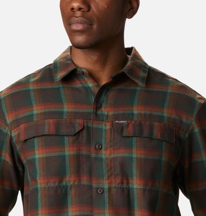 Camisas Columbia Silver Ridge™ 2.0 Flannel Shirt Masculino Vermelhas Portugal | 108722-LZYI