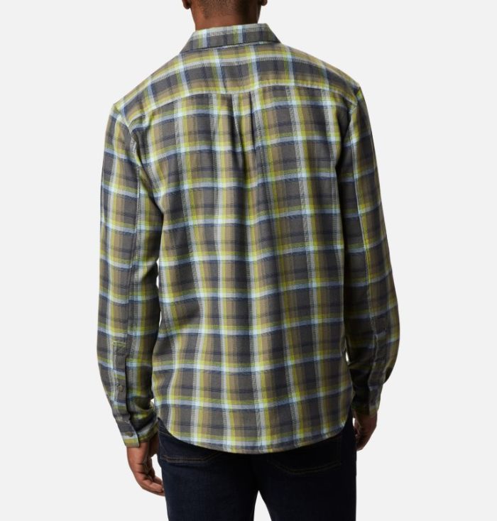 Camisas Columbia Silver Ridge™ 2.0 Flannel Shirt Masculino Verdes Amarelas Portugal | 153698-1OLJ