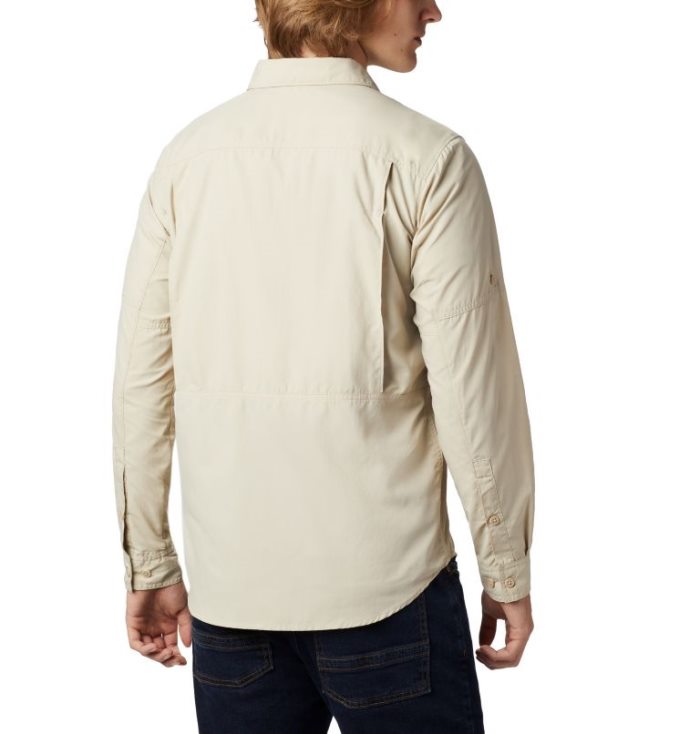 Camisas Columbia Silver Ridge™ 2.0 Long Sleeve Shirt—Altas Masculino Bege Portugal | 120400-LUHH