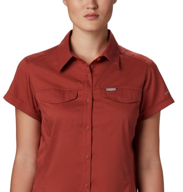 Camisas Columbia Silver Ridge™ Lite Curta Sleeve Feminino Luz Coral Portugal | 103934-QKFA