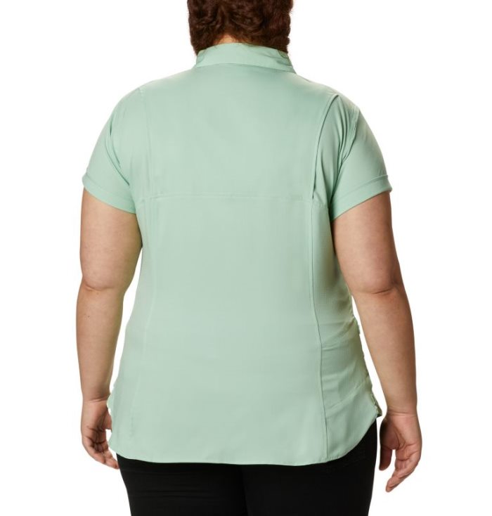 Camisas Columbia Silver Ridge™ Lite Curta Sleeve Feminino Menta Portugal | 116318-BGVH