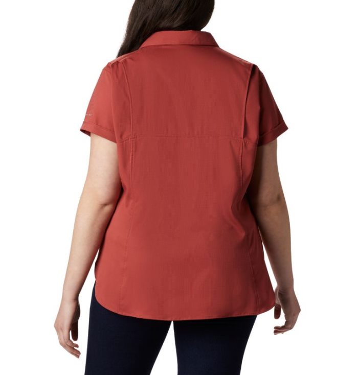 Camisas Columbia Silver Ridge™ Lite Curta Sleeve Feminino Luz Coral Portugal | 175987-4CPJ