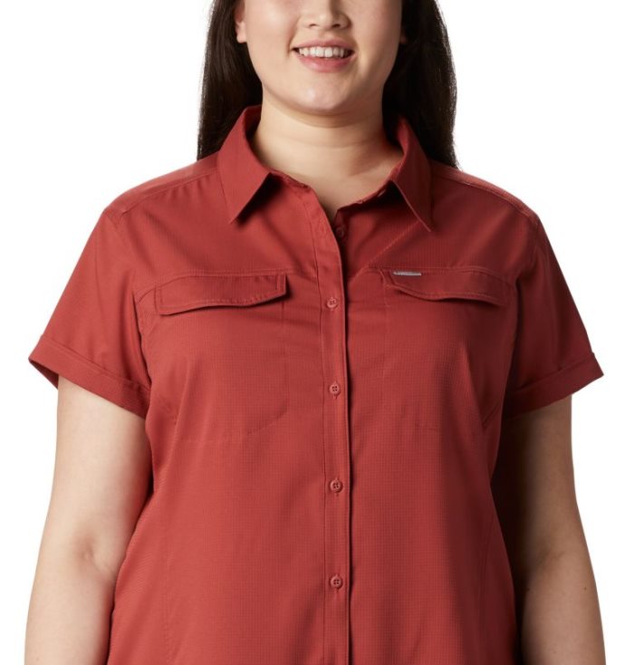 Camisas Columbia Silver Ridge™ Lite Curta Sleeve Feminino Luz Coral Portugal | 175987-4CPJ