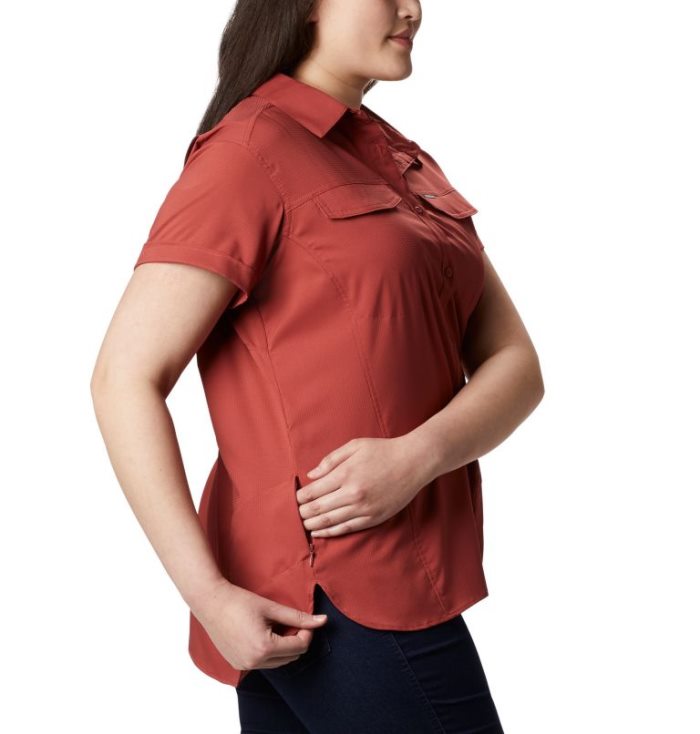 Camisas Columbia Silver Ridge™ Lite Curta Sleeve Feminino Luz Coral Portugal | 175987-4CPJ