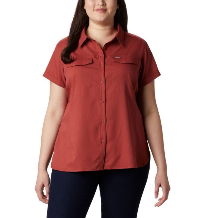 Camisas Columbia Silver Ridge™ Lite Curta Sleeve Feminino Luz Coral Portugal | 175987-4CPJ