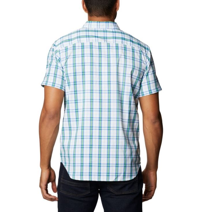 Camisas Columbia Thirty Mile Ledge™ Curta Sleeve Shirt Masculino Turquesa Portugal | 143552-RVAV