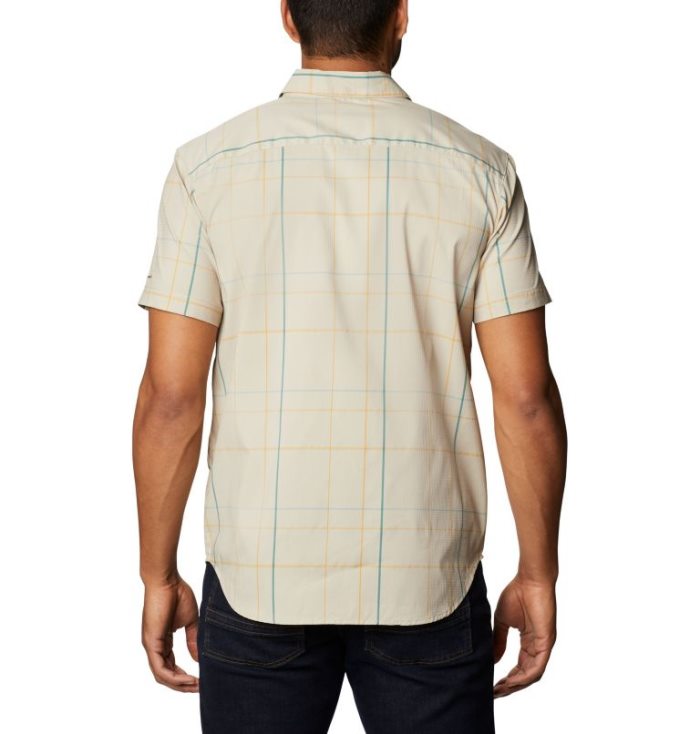 Camisas Columbia Thirty Mile Ledge™ Curta Sleeve Shirt Masculino Bege Portugal | 186648-T80T