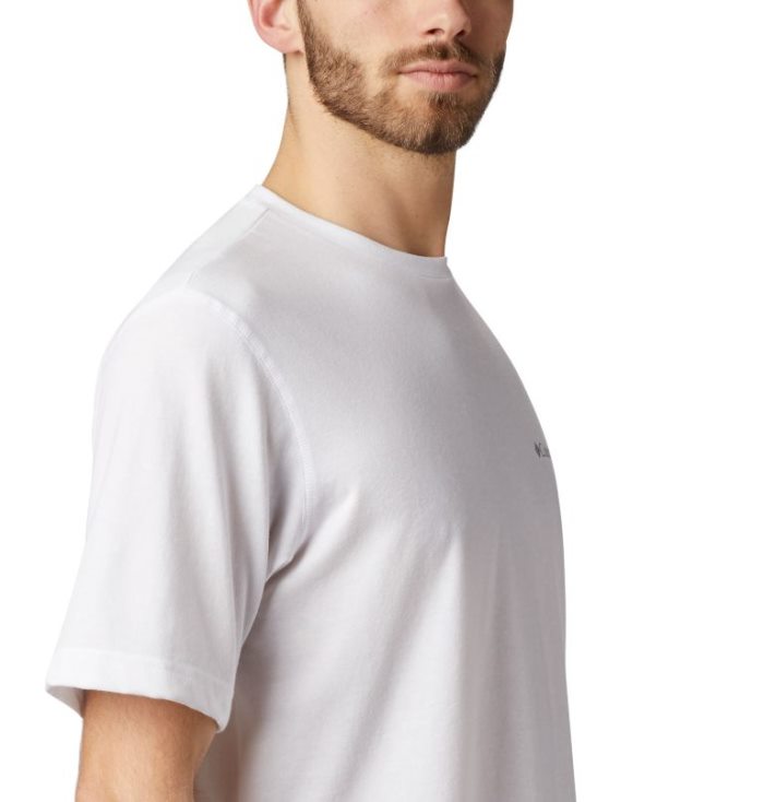 Camisas Columbia Thistletown Park™ Crew Masculino Branco Portugal | 133726-N6C9