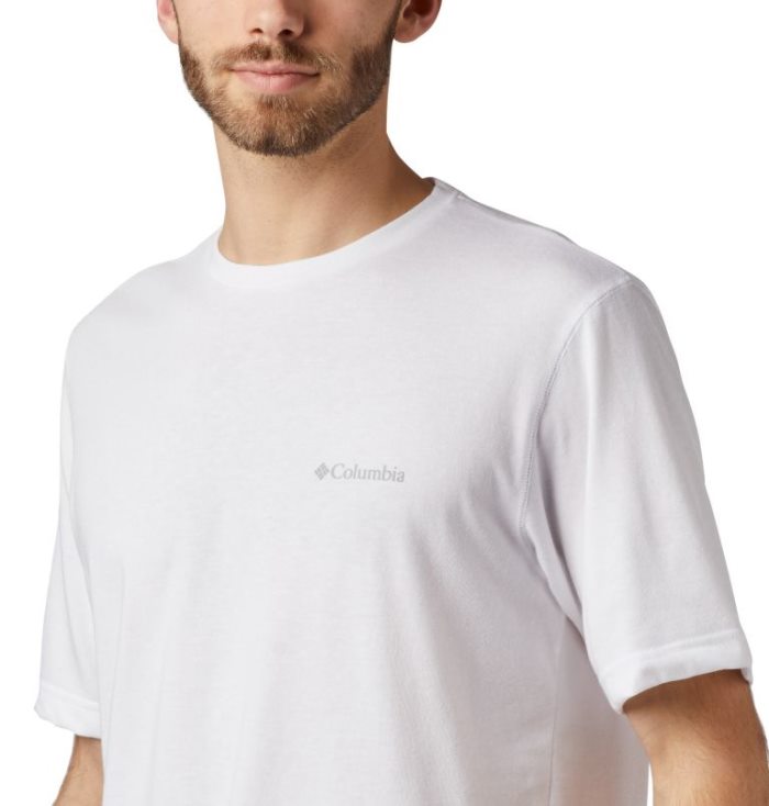 Camisas Columbia Thistletown Park™ Crew Masculino Branco Portugal | 133726-N6C9