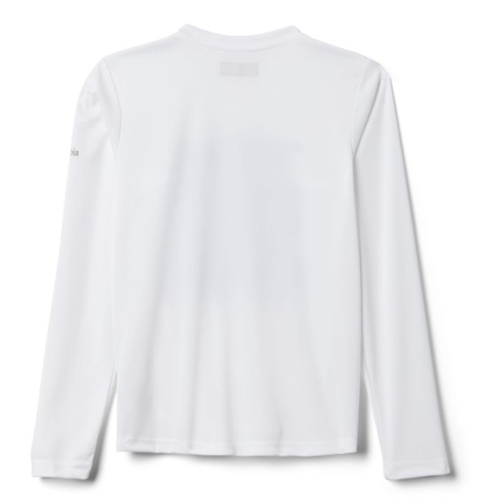 Camisas Columbia Trilha Tearin™ Long Sleeve Shirt Criança Branco Portugal | 132563-0A2L