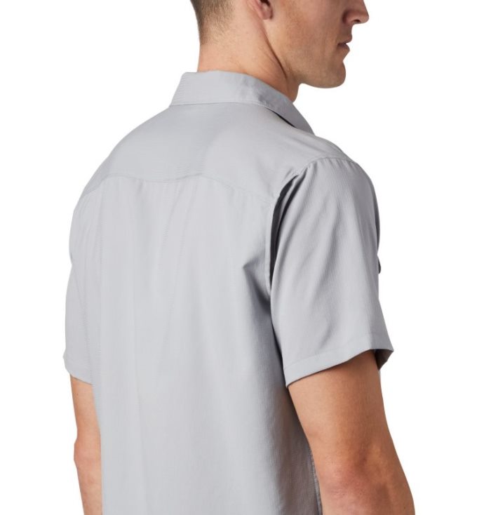 Camisas Columbia Utilizer™ II Solid Curta Sleeve Shirt Masculino Cinzentas Portugal | 190277-RCZC