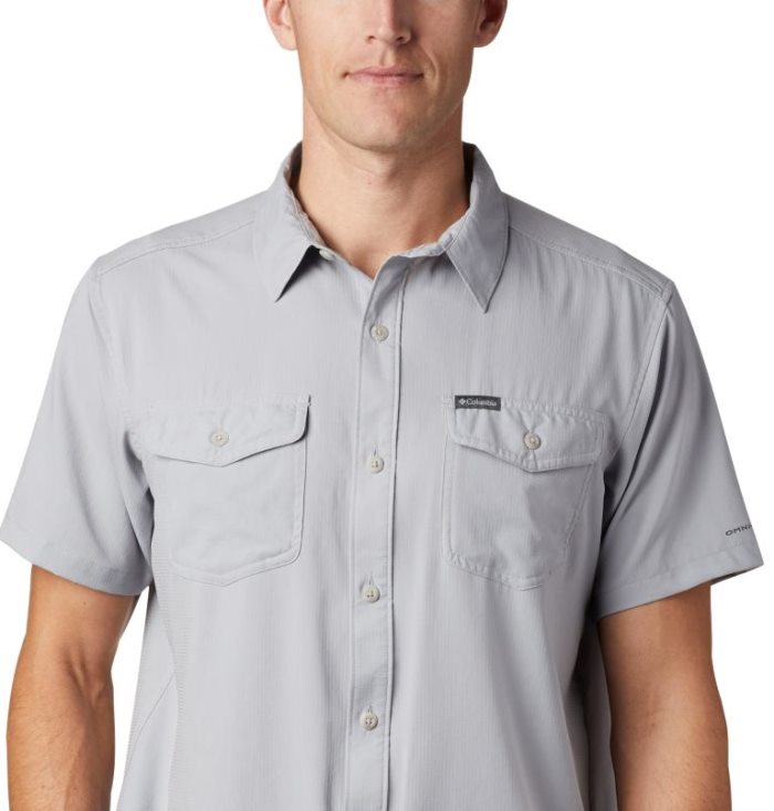 Camisas Columbia Utilizer™ II Solid Curta Sleeve Shirt Masculino Cinzentas Portugal | 190277-RCZC