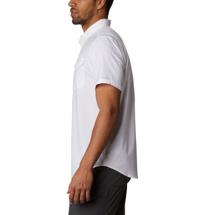 Camisas Columbia Utilizer™ II Solid Curta Sleeve Shirt Masculino Branco Portugal | 190765-THWG