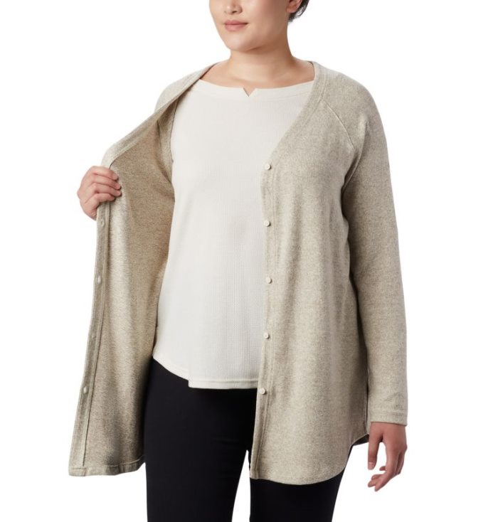 Cardigãs Columbia By the Hearth™ Cardigan Feminino Creme Portugal | 124576-9MCQ