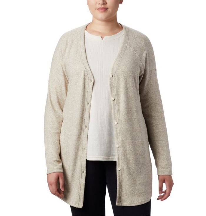 Cardigãs Columbia By the Hearth™ Cardigan Feminino Creme Portugal | 124576-9MCQ