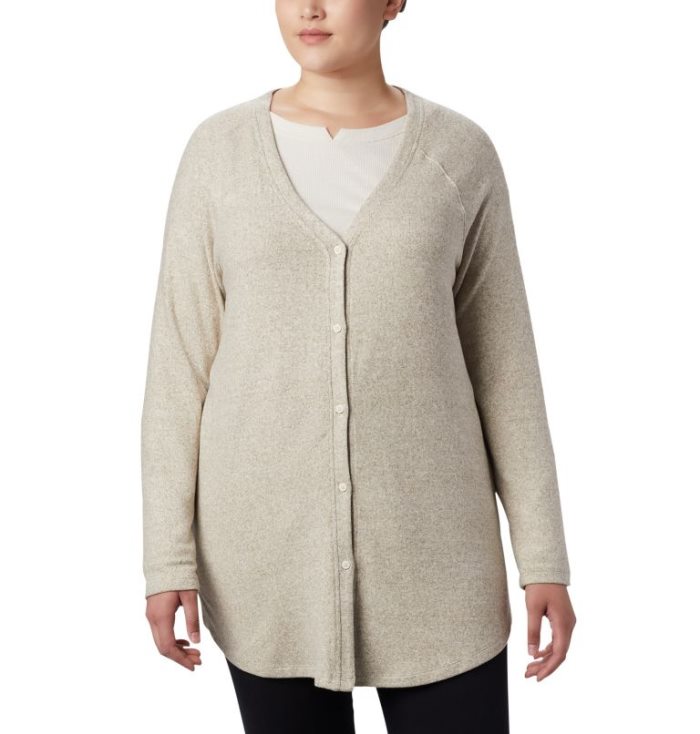 Cardigãs Columbia By the Hearth™ Cardigan Feminino Creme Portugal | 124576-9MCQ