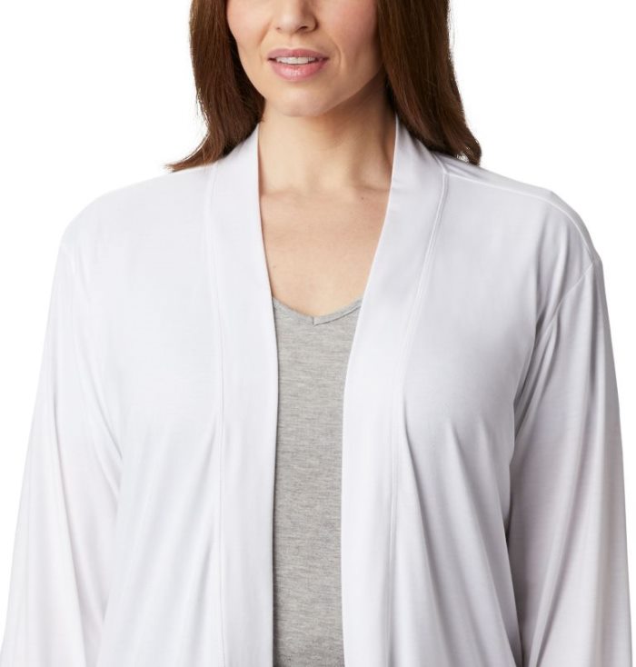 Cardigãs Columbia Essential Elements™ Cardigan Feminino Branco Portugal | 180585-UNQH