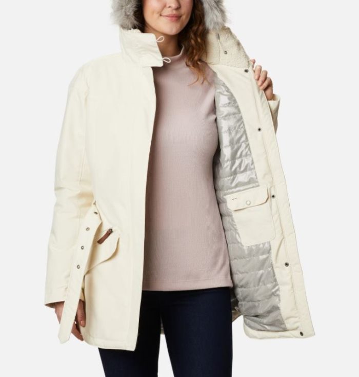 Jaqueta Casual Columbia Carson Pass™ II Jaqueta Feminino Creme Portugal | 143366-WRF8