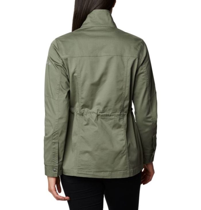 Jaqueta Casual Columbia Magnolia Acres™ Jaqueta Feminino Verdes Portugal | 128349-VPWD