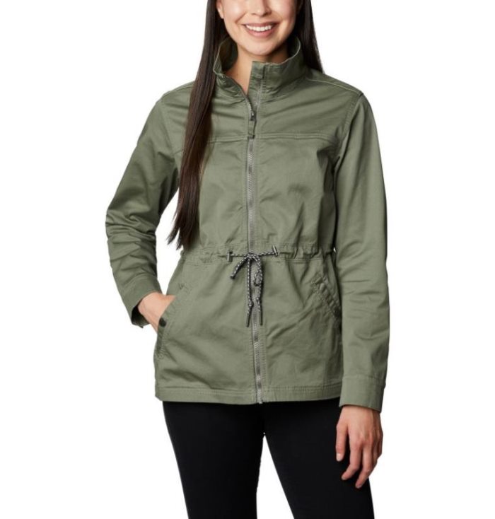 Jaqueta Casual Columbia Magnolia Acres™ Jaqueta Feminino Verdes Portugal | 128349-VPWD