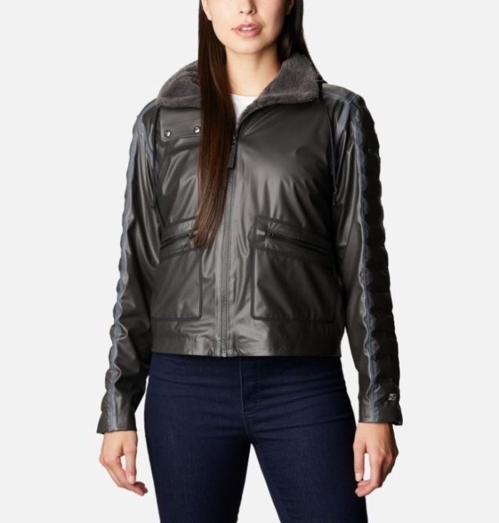 Jaqueta Casual Columbia OutDry™ Ex Moto Jaqueta Feminino Pretas Portugal | 135441-8BJU