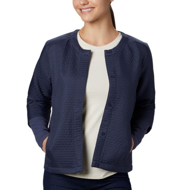 Jaqueta Casual Columbia Place To Place™ Jaqueta Feminino Azuis Escuro Portugal | 165952-C7HK