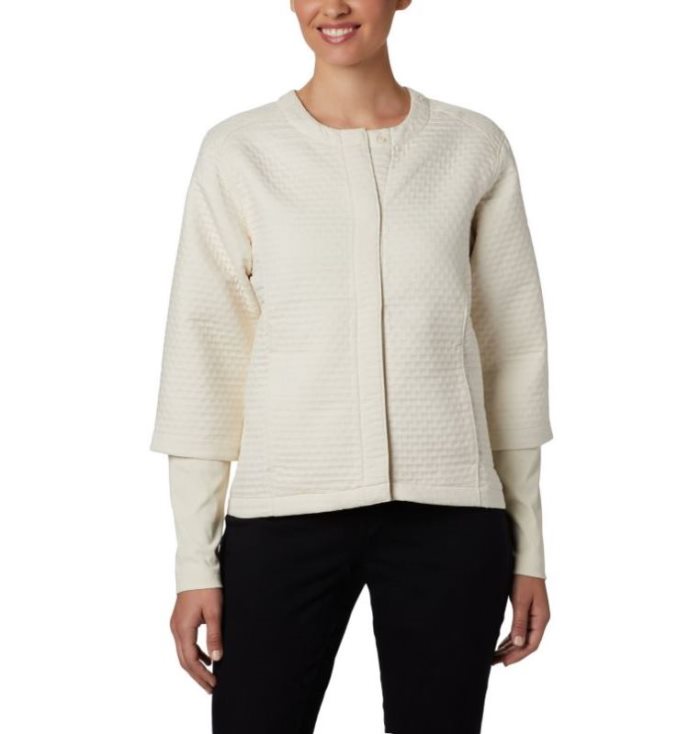 Jaqueta Casual Columbia Place To Place™ Jaqueta Feminino Creme Portugal | 182025-HH6S