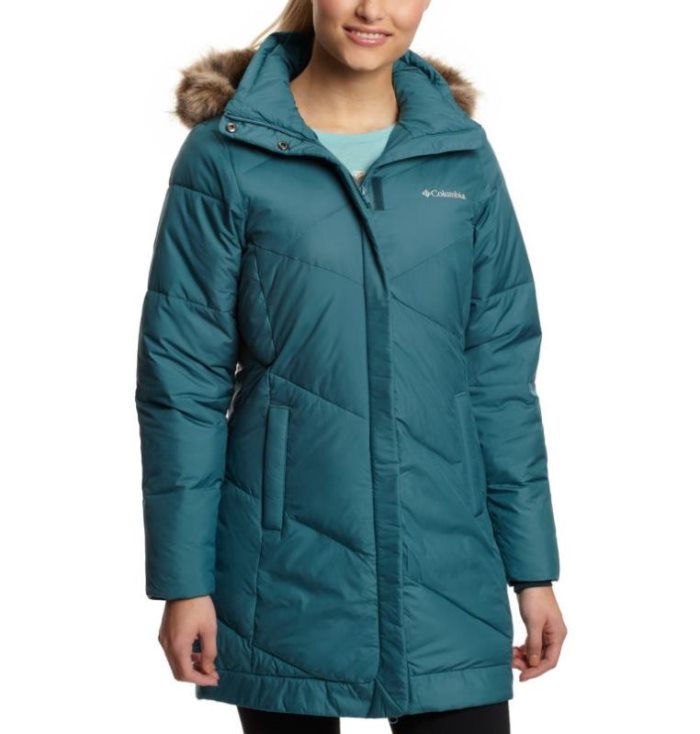 Jaqueta Casual Columbia Snow Eclipse™ Medio Jaqueta Feminino Pretas Portugal | 113068-NMS8