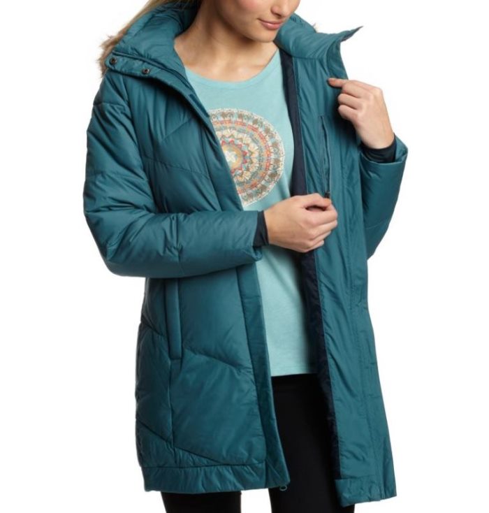 Jaqueta Casual Columbia Snow Eclipse™ Medio Jaqueta Feminino Pretas Portugal | 113068-NMS8