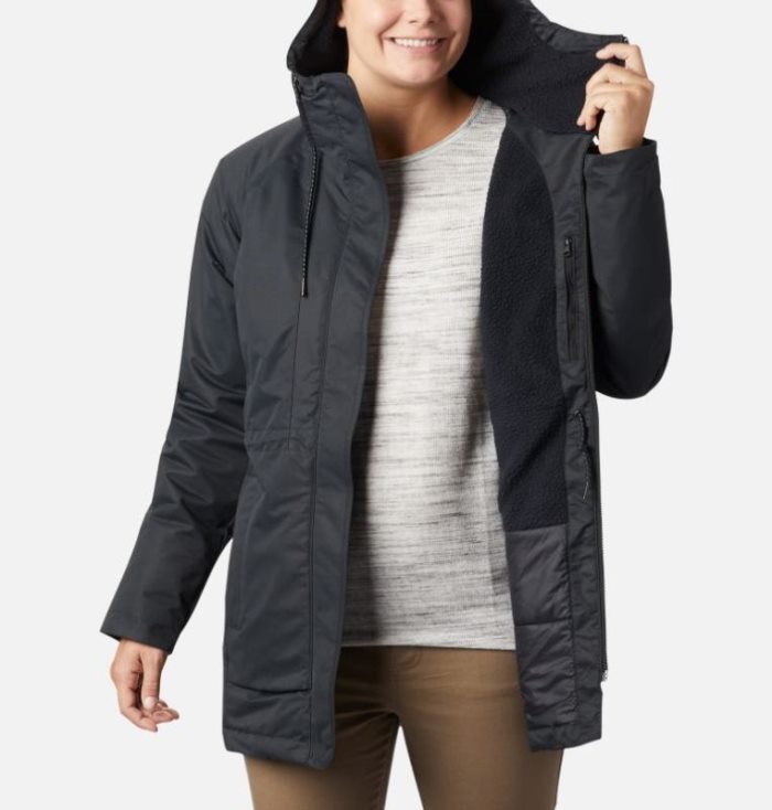 Jaqueta Casual Columbia South Canyon™ Sherpa Forradas Jaqueta Feminino Pretas Portugal | 192594-YHNE