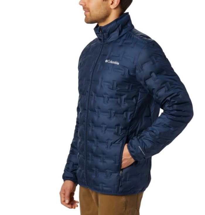 Jaqueta Columbia Delta Ridge™ Jaqueta Masculino Azul Marinho Portugal | 112341-A857