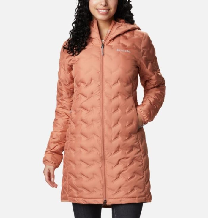 Jaqueta Columbia Delta Ridge™ Long Jaqueta Feminino Laranja Portugal | 159293-LX2H