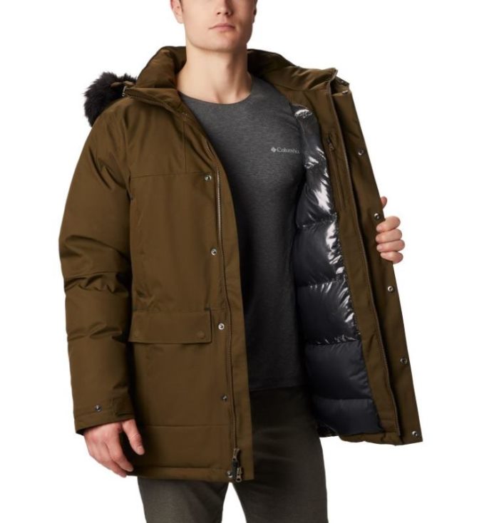 Jaqueta Columbia Inverno Rebellion™ Down Parka Masculino Verde Oliva Verdes Portugal | 141785-2EBI