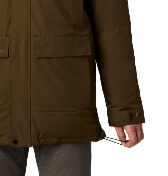 Jaqueta Columbia Inverno Rebellion™ Down Parka Masculino Verde Oliva Verdes Portugal | 150654-JG9W