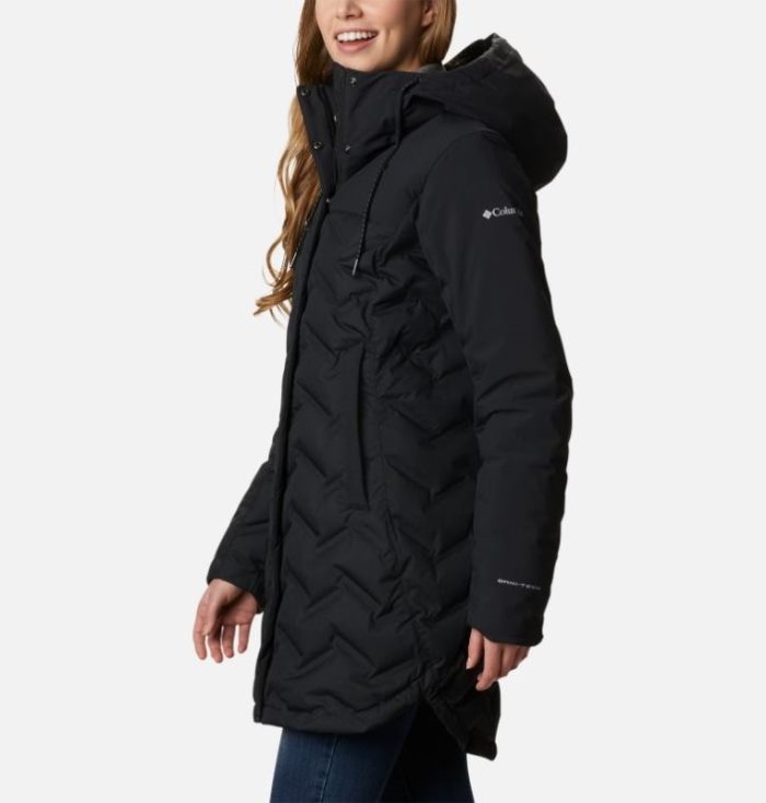 Jaqueta Columbia Mountain Croo™ Long Jaqueta Feminino Pretas Portugal | 106808-QSSM