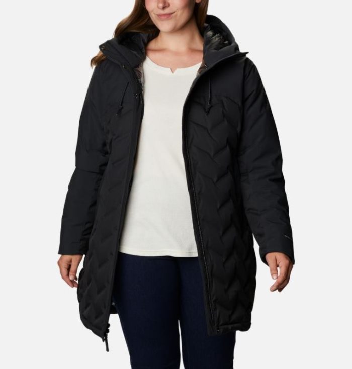 Jaqueta Columbia Mountain Croo™ Long Jaqueta Feminino Pretas Portugal | 170962-YKVY