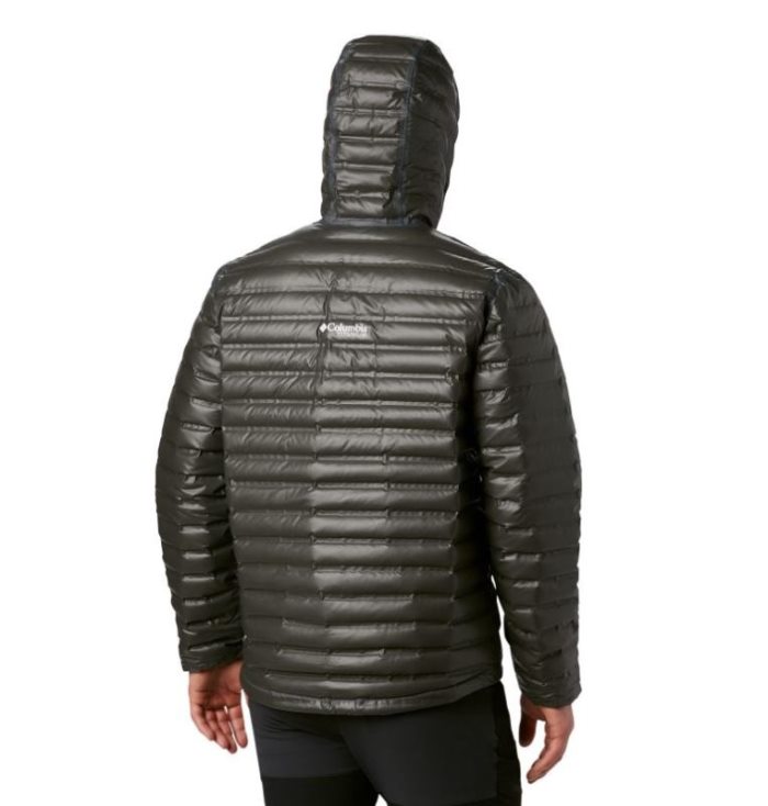 Jaqueta Columbia OutDry™ Ex Gold Encapuzado Down Casaco Puffer Masculino Pretas Portugal | 145110-03PD