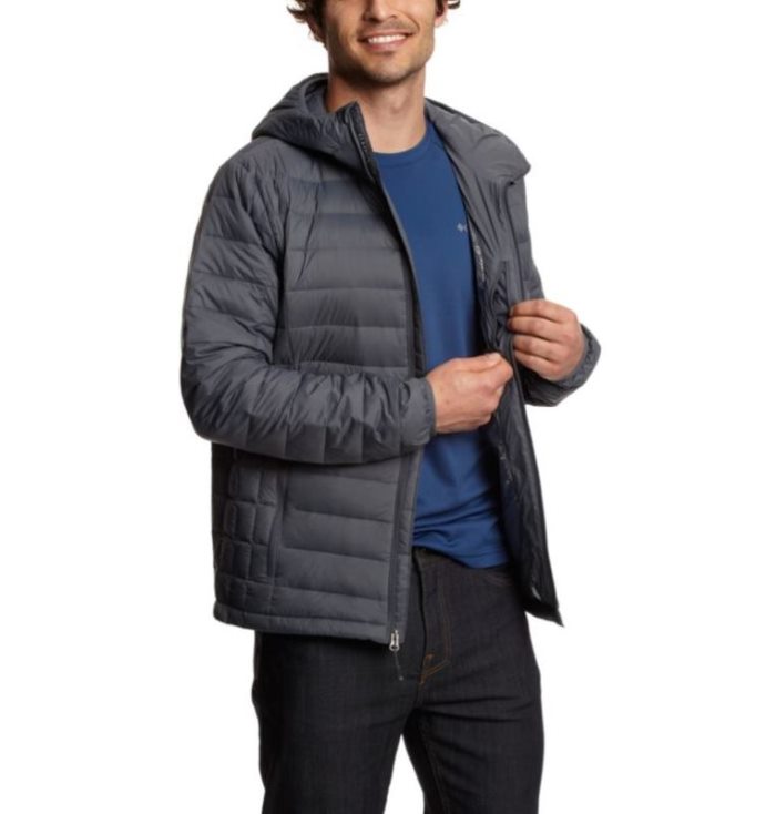 Jaqueta Columbia Voodoo Falls™ 590 TurboDown™ Encapuzado Casaco Puffer Masculino Pretas Portugal | 118406-1Y6L