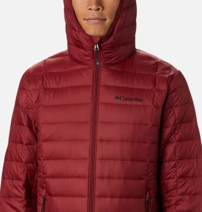 Jaqueta Columbia Voodoo Falls™ 590 TurboDown™ Encapuzado Casaco Puffer Masculino Vermelhas Portugal | 122600-CUPT