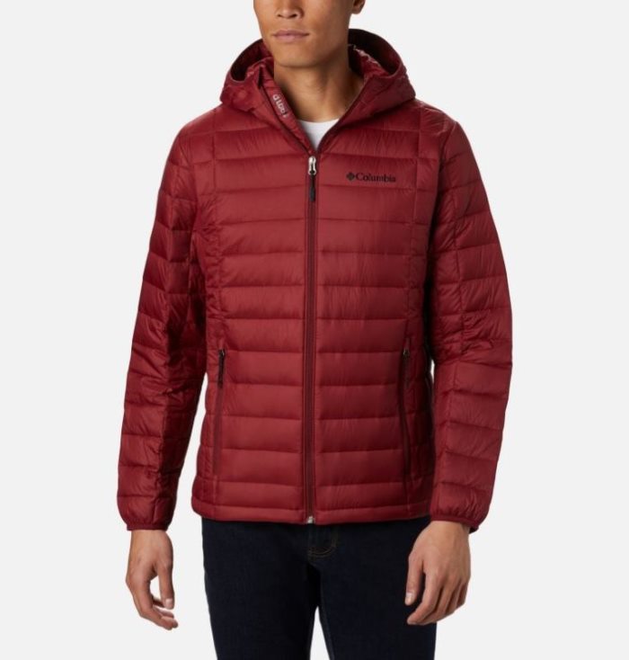 Jaqueta Columbia Voodoo Falls™ 590 TurboDown™ Encapuzado Casaco Puffer Masculino Vermelhas Portugal | 122600-CUPT